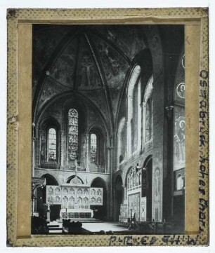 Osnabrück, Dom St. Peter : Innenansicht, Chor, Blick nach SO