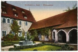 Weißenfels. Klostergarten