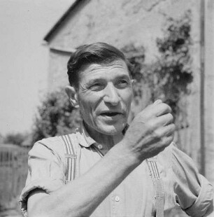 Binsen und Wasserlinsen. Männerporträt