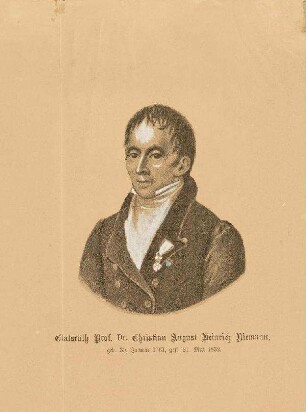 Bildnis von August Niemann (1761-1832)