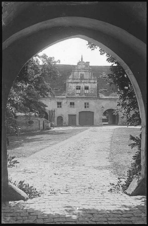 Strehla. Schlosshof