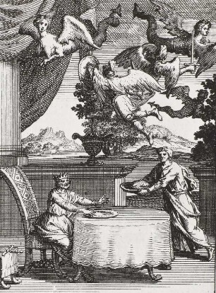 Livre VII., Fable I., Les Harpies, S. 258
