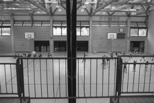Einjähriges Jubiläum der Bezirkssporthalle Weiherhof