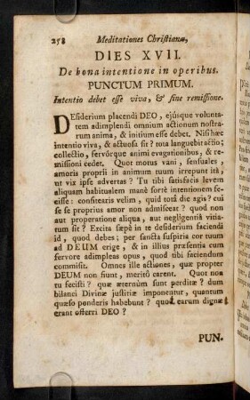 258-269, Dies XVII - XXI