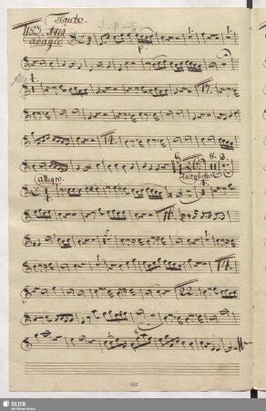 1183. Aria: Misero tu mi vuoi / Naumann. J.G.