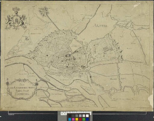 Plan Der Kayserlichen Freyen Reichs Stadt Hamburg