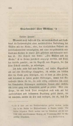 388-398 Briefwechsel über Mission