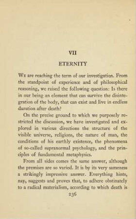 VII. Eternity