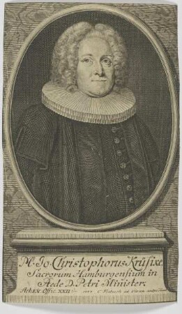 Bildnis des Jo. Christophorus Krüsike