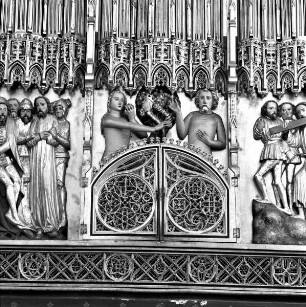 Kreuzaltar / Lettneraltar — Christusseite — Mittelschrein