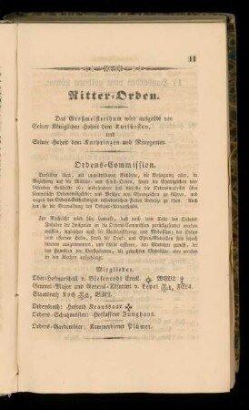 Ritter=Orden.