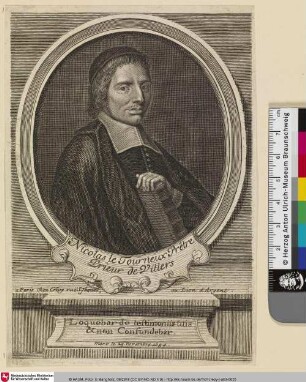 Nicolas le Tourneux Prêtre Prieur de Villers