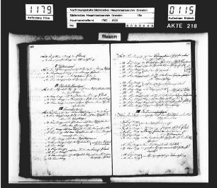 Inventar sämtlicher königlicher Hoffeuergeräte in Dresden, Pillnitz, Moritzburg und Sedlitz [Großsedlitz]