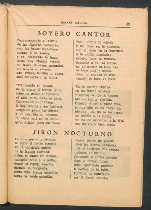 Boyero cantor