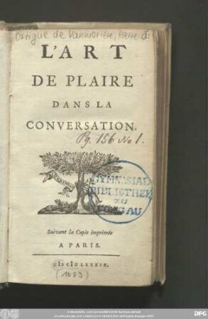 L'Art De Plaire Dans La Conversation
