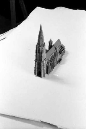 Freiburg: Planungsamt; Modell des Freiburger Münsters