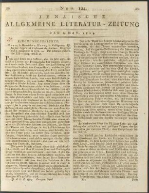 Num. 124. Den 24. May 1804