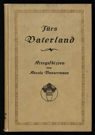 Fürs Vaterland : Kriegsskizzen