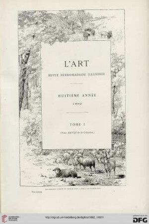 8: L' art: revue hebdomadaire illustrée