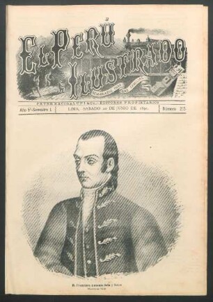 [Retrato de] D. Francisco Antonio Zela y Neira : Muerto en 1819.