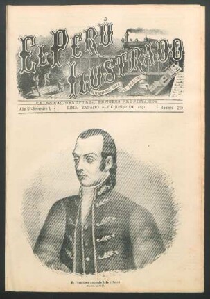 [Retrato de] D. Francisco Antonio Zela y Neira : Muerto en 1819.