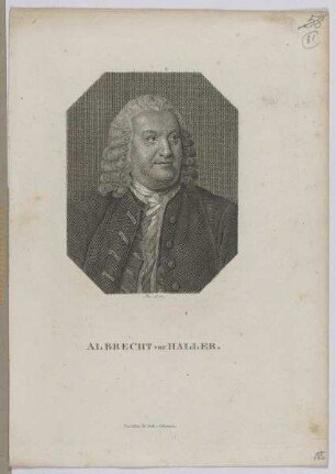 Bildnis des Albrecht von Haller