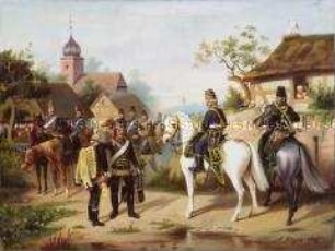 Gefangennahme des jungen Gebhard Leberecht Blücher