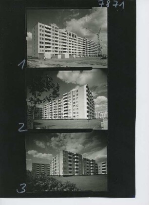 Wohnungsbauten, 1971