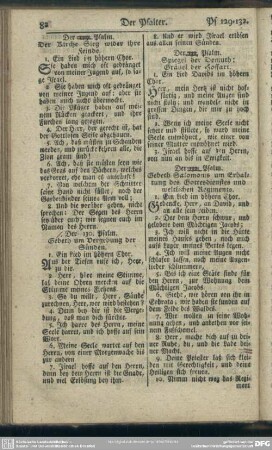 Der 132. Psalm