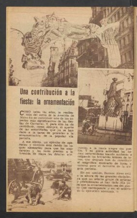 Una contribución a la fiesta: la ornamentación