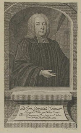 Bildnis des Johann Gottfried Hermann