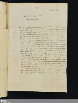 Nr. 133-136. Körner, Christian Gottfried