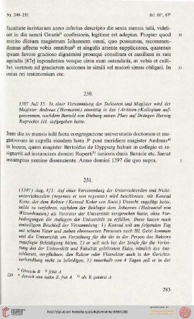Eintrag Nr. 251 - 300