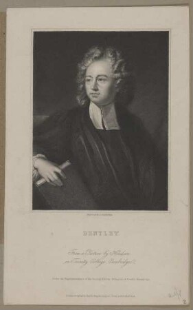 Bildnis des Richard Bentley