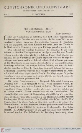 Petersburger Brief