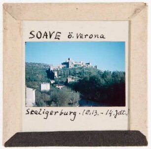 Soave: Scaligerburg (Foto 1944)