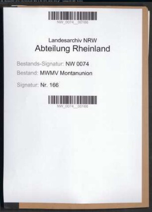 Allgemeine Informationen zur Montanunion