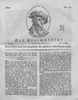 Nro. 59., Freitag, den 24. März 1809