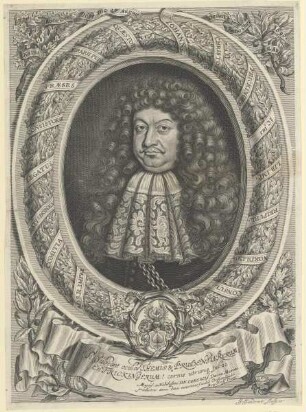 Bildnis des Johann Christoph Frickinger
