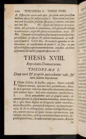 220-232, Thesis XVIII