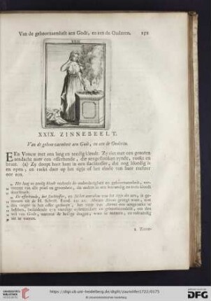 XXIX. Zinnebeelt. Van de gehoorzaemheit aen Godt, en aen de Ouderen