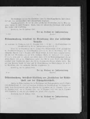 Bekanntmachung, betreffend Einlösung von Zinsscheinen der Reichsschuld und der Schutzgebietsschuld