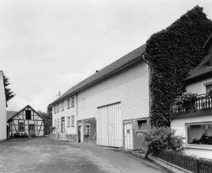 Einhof und Werkstattgebäude; Lauterbach, Erbsengasse 8