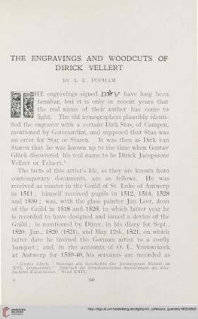 12: The engravings and woodcuts of Dirick Vellert