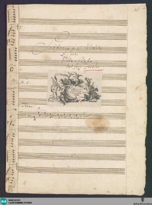 Symphonies - Don Mus.Ms. 1837 : F
