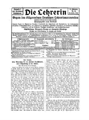 Der Orient, seine Bedeutung für die Zukunft Deutschlands, seine Behandlung in der Schule
