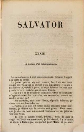 Salvator : suite et fin des Mohicans de Paris, 2