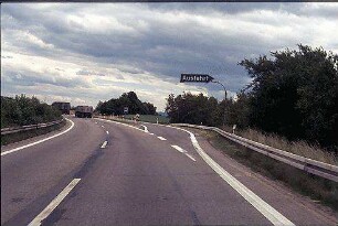 Ausfahrt Süd (Karlsruhe Richtung Stuttgart)