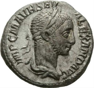 Denar des Severus Alexander aus dem Münzhort von Osterburken