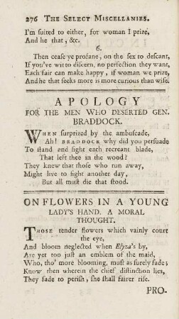 On Flowers In A Young. Lady's Hand. A Moral Thought